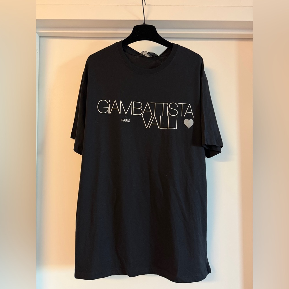 Giambattista Valli for H&M Black Graphic T-Shirt